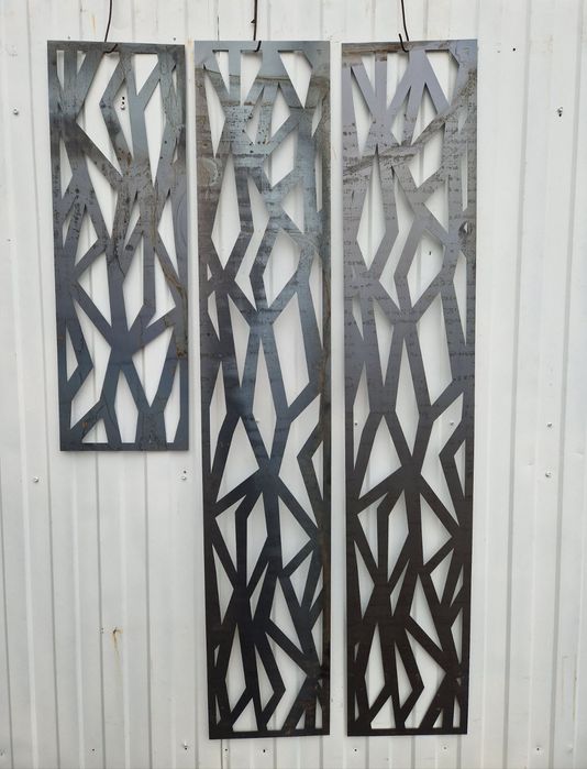 Лазерна різка металу Декоративні металеві вставки Ворота жалюзі Паркан