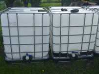 Zbiornik 1000L dppl ibc FV mauzer