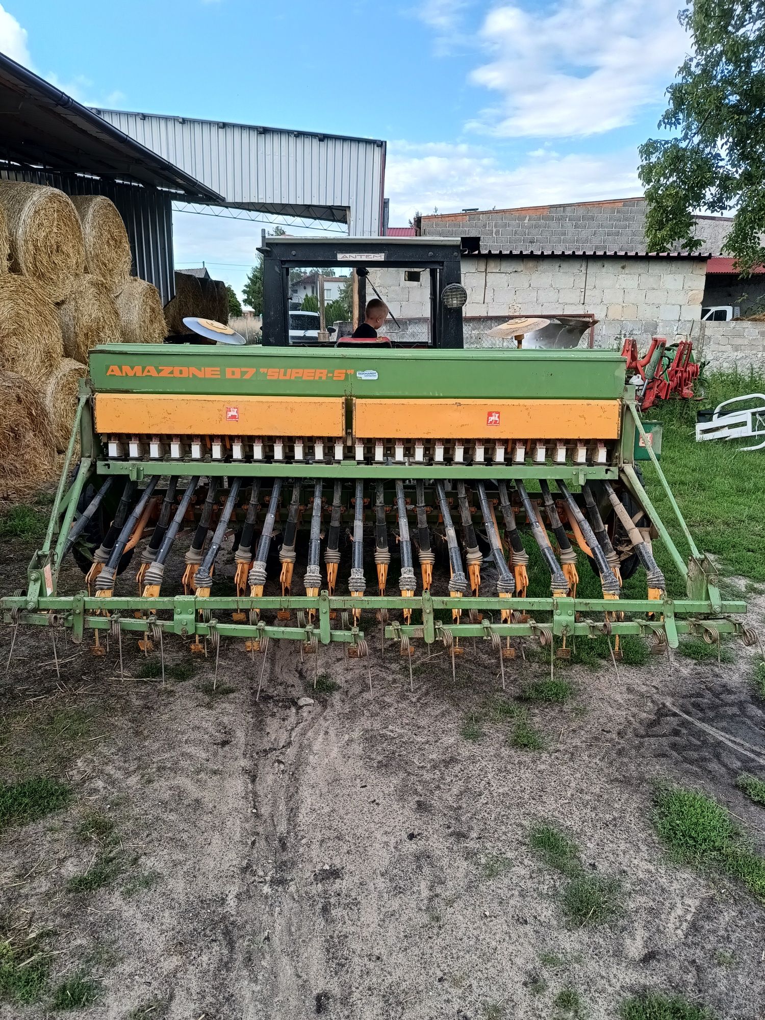 Siewnik Amazone super s 3 m ścieżki znaczniki