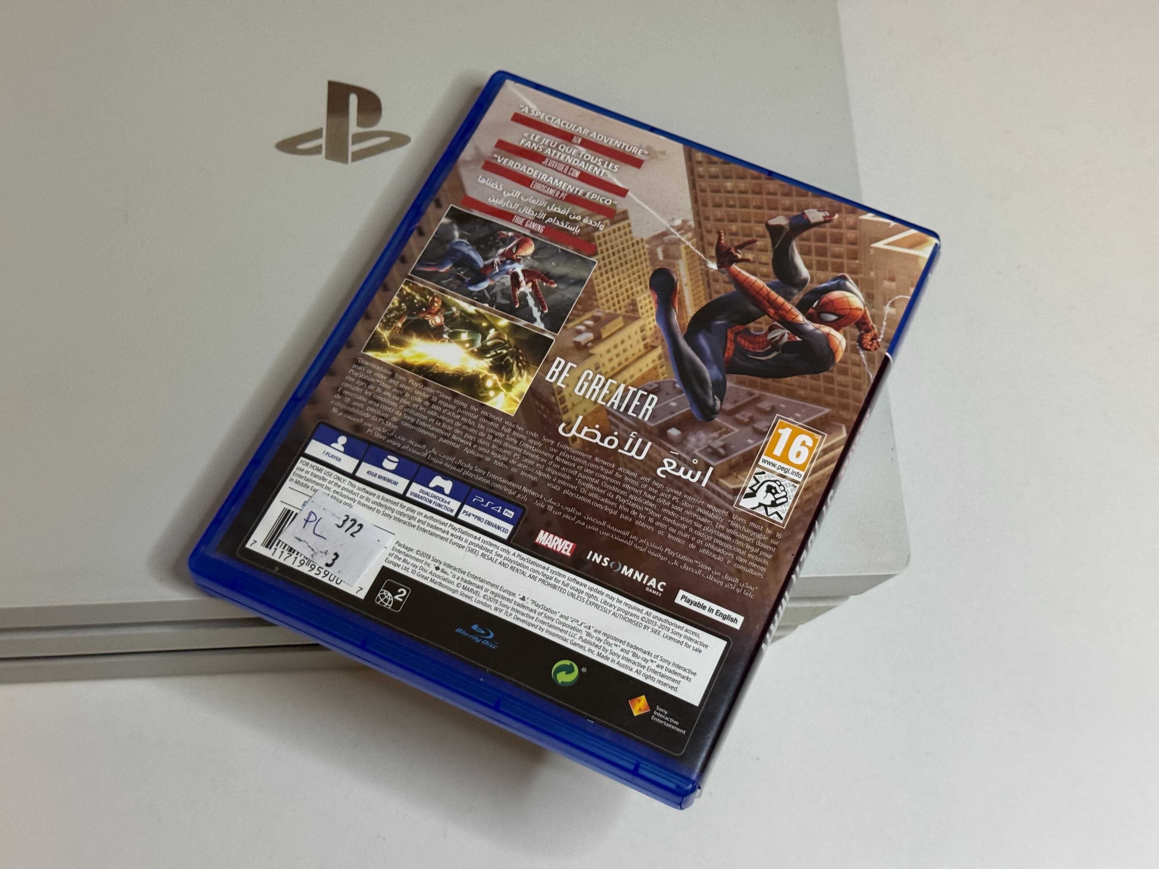Gra Spiderman GOTY PS4 PL Więcej gier na innych ogłoszeniach!