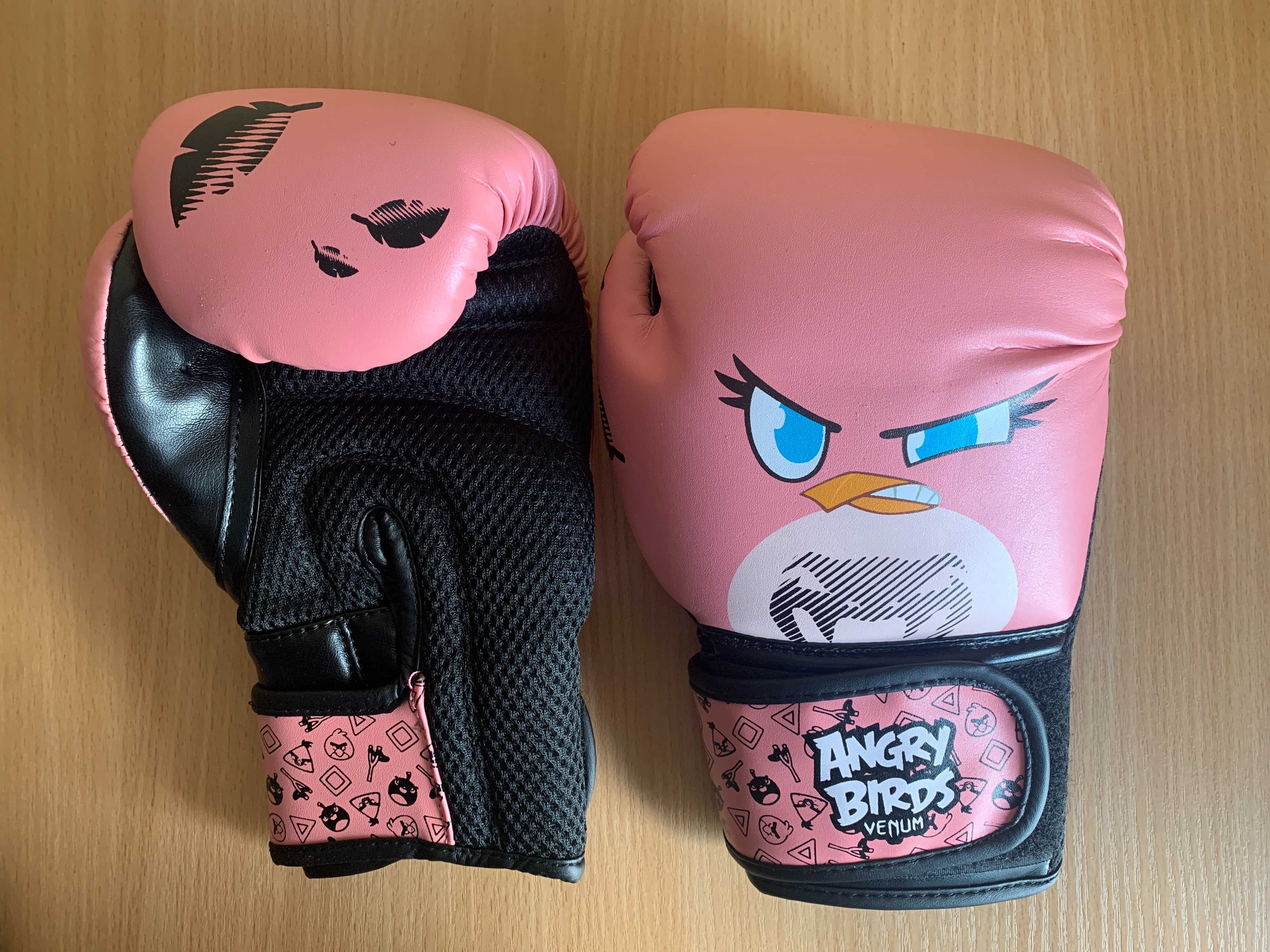 Рукавички боксерські дитячі Venum Angry Birds 6oz Pink