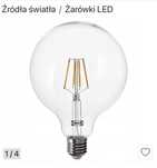 Żarówka duża led IKEA