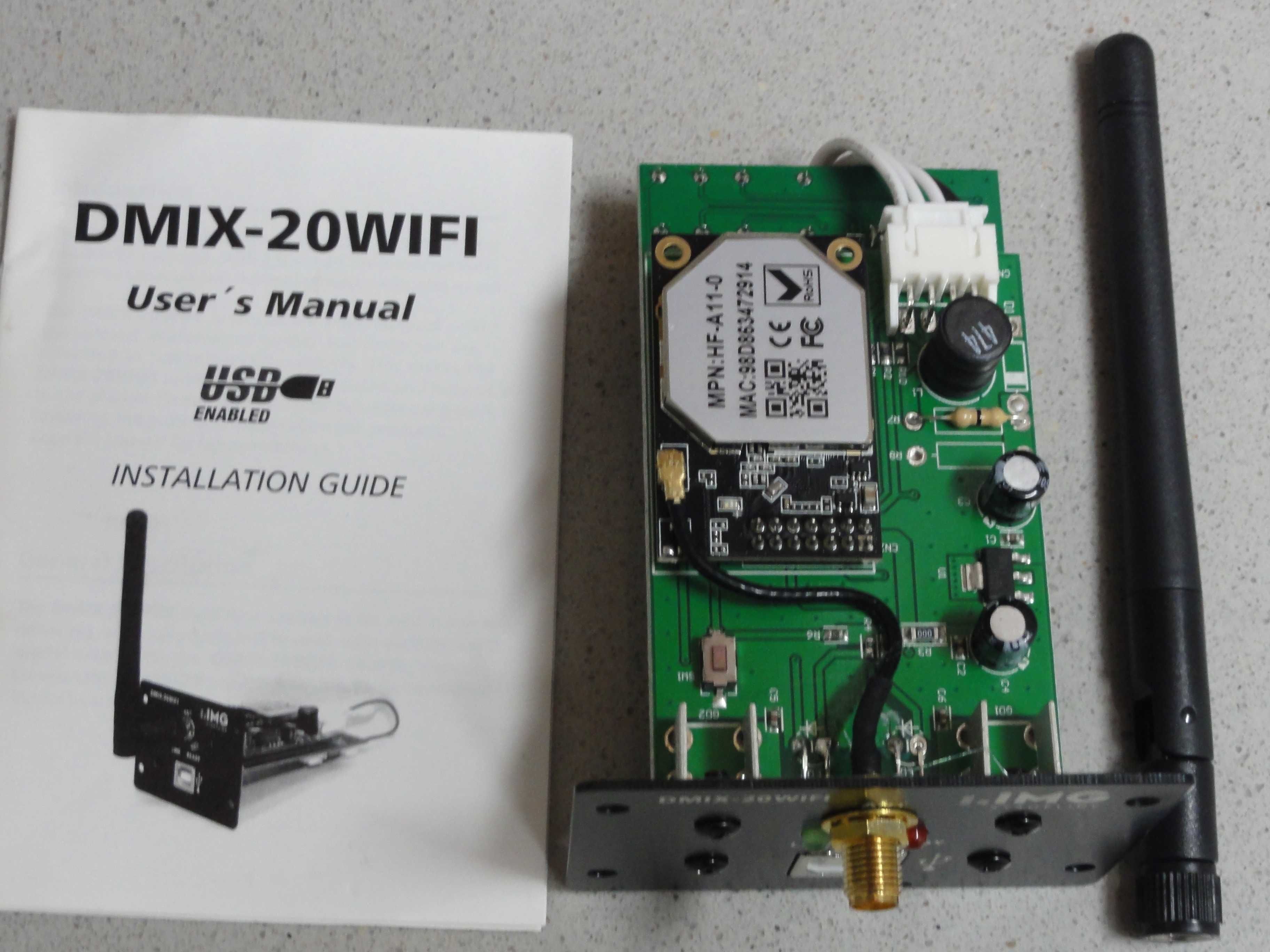 Modulo wifi T.Mix/IMG Stage line /Monacor D.Mix 20 Modulo wifi