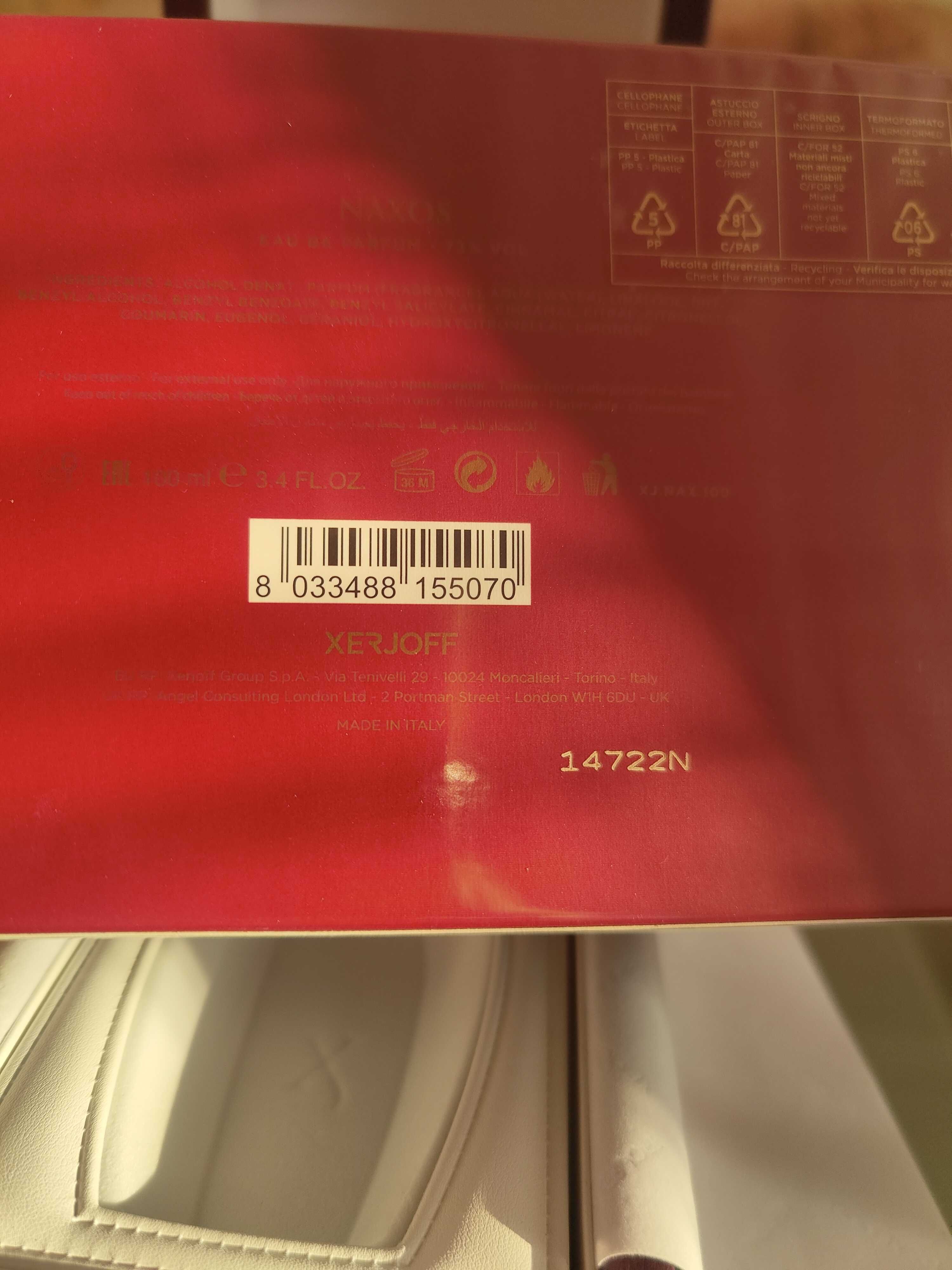 Flakon ubytkowy Xerjoff Naxos ~25/100ml perfumy