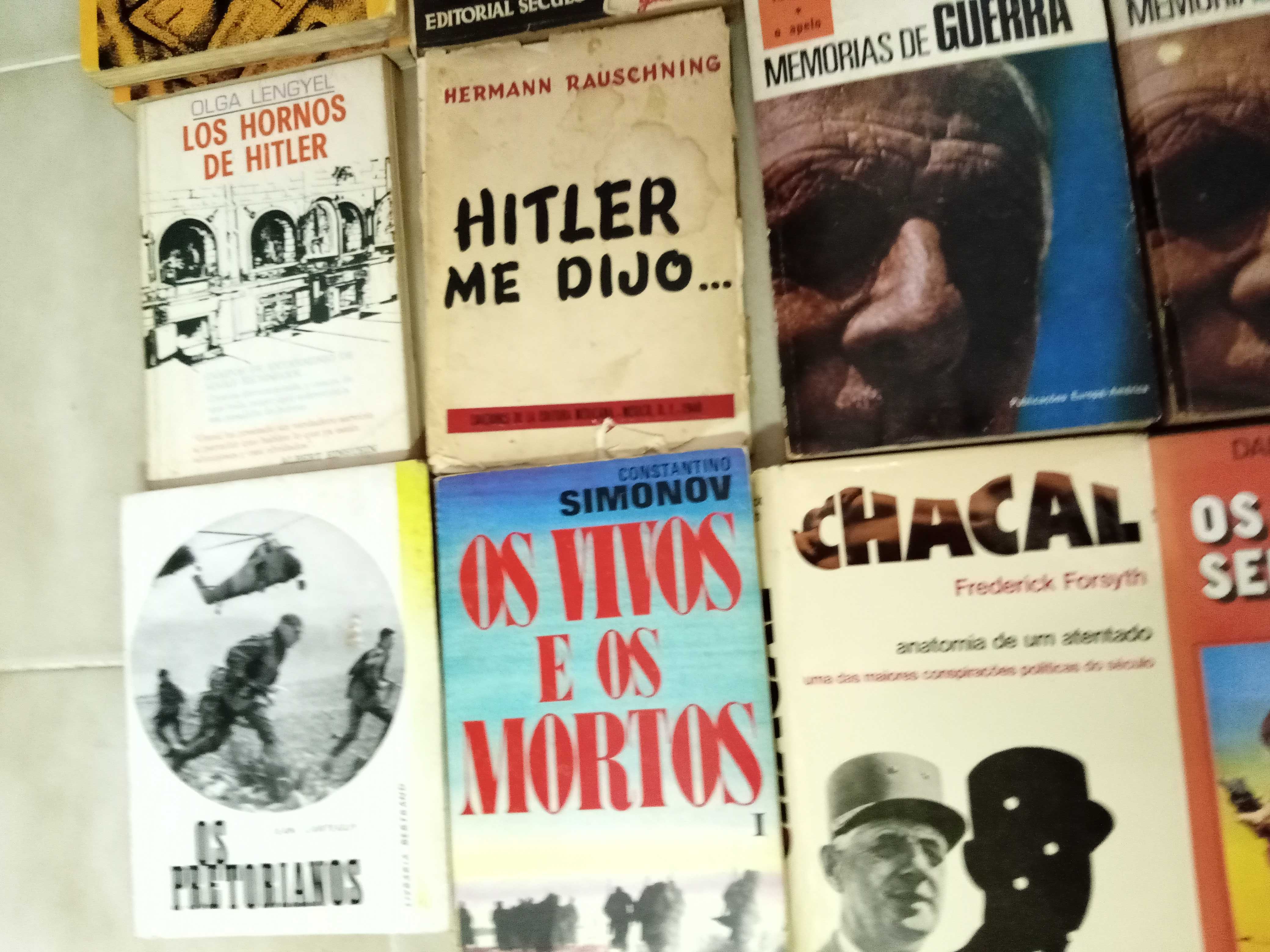 2 ª Guerra Mundial, muitos romances, preço por livro, ofereço portes