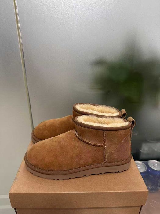 Ugg ultra mini emu chestnut orzechowe brąz viral zara