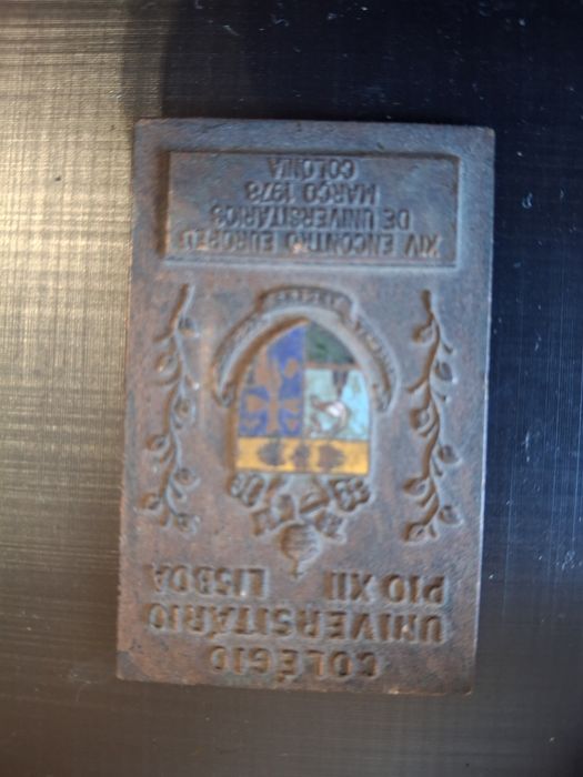 Colegio universitário pio XII medalha 1978