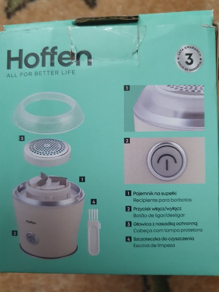 Nowa golarka do ubrań na baterie