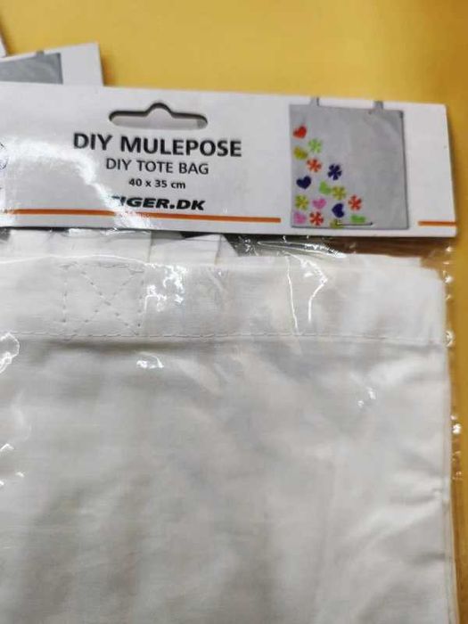 Sacola de tecido para pintar - Tiger