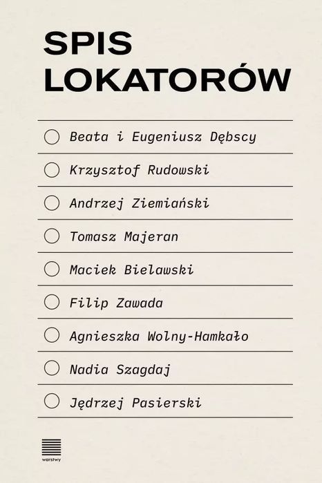 Spis lokatorów. Warstwy