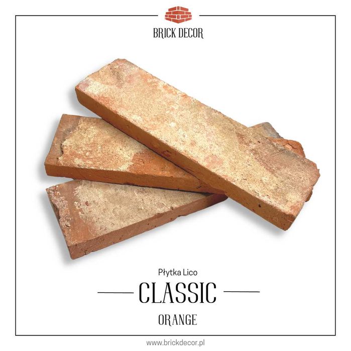 Płytka ceglana, płytki z cegły, lico, cegła cięta PRODUCENT !