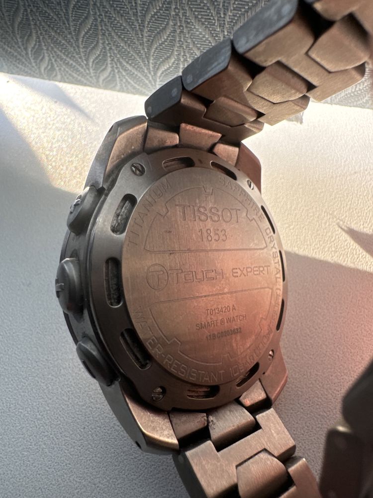Часы Tissot touch expert titanium