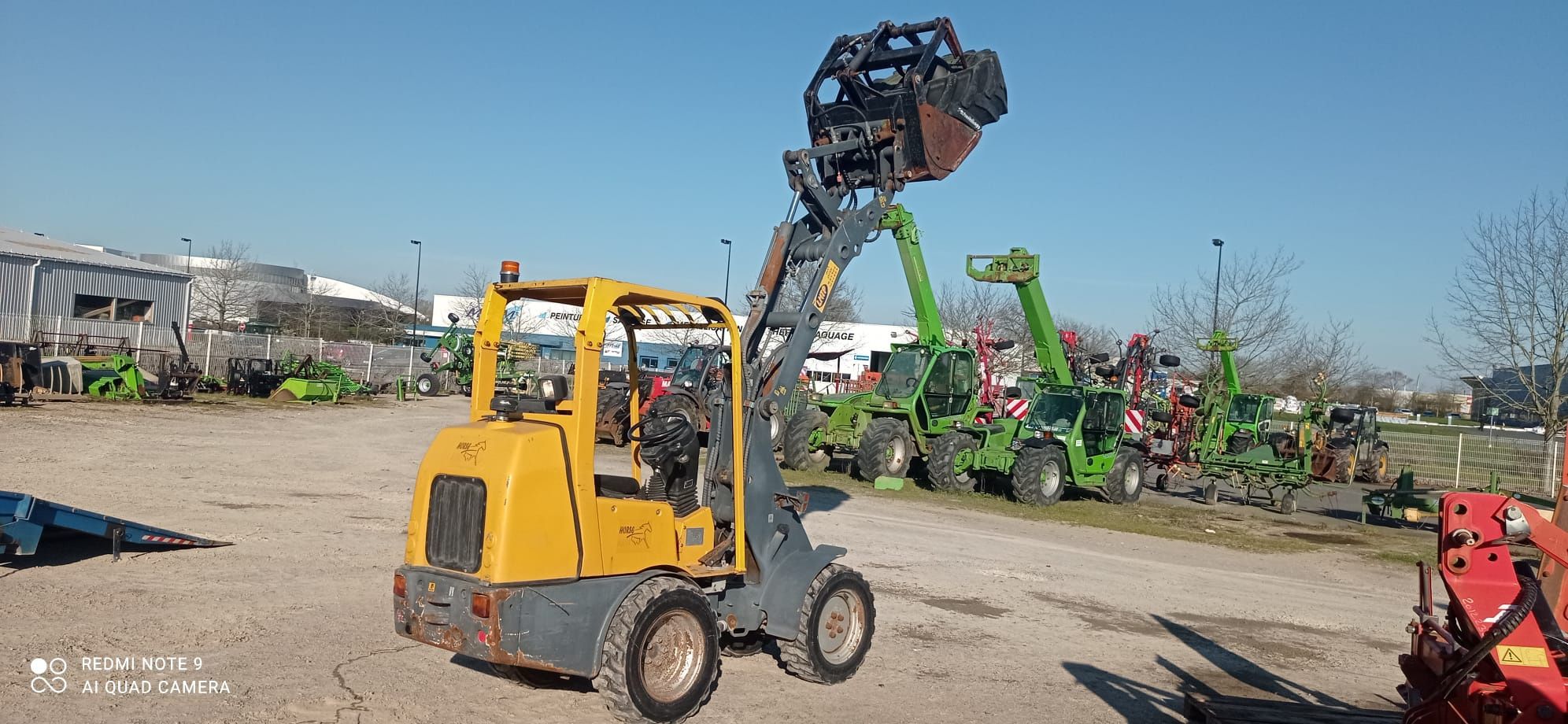 Mini ładowarka Horse Mann jak Weidemann Manitou JCB