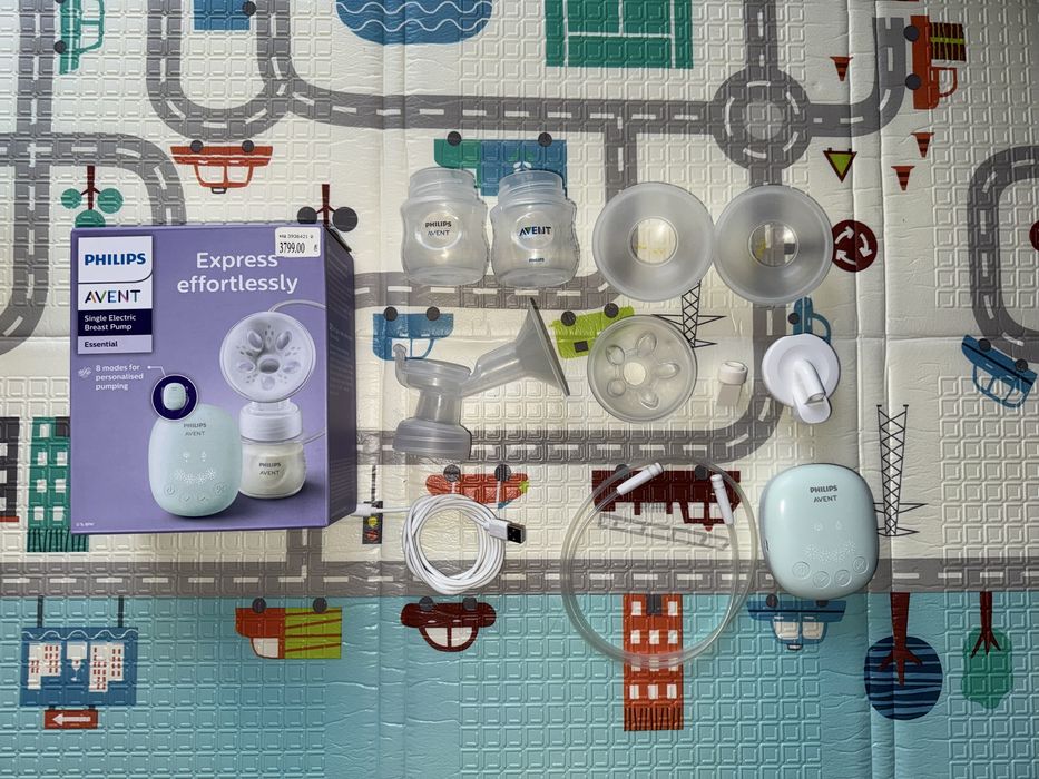 Електричний молоковідсмоктувач philips avent single electric breast p