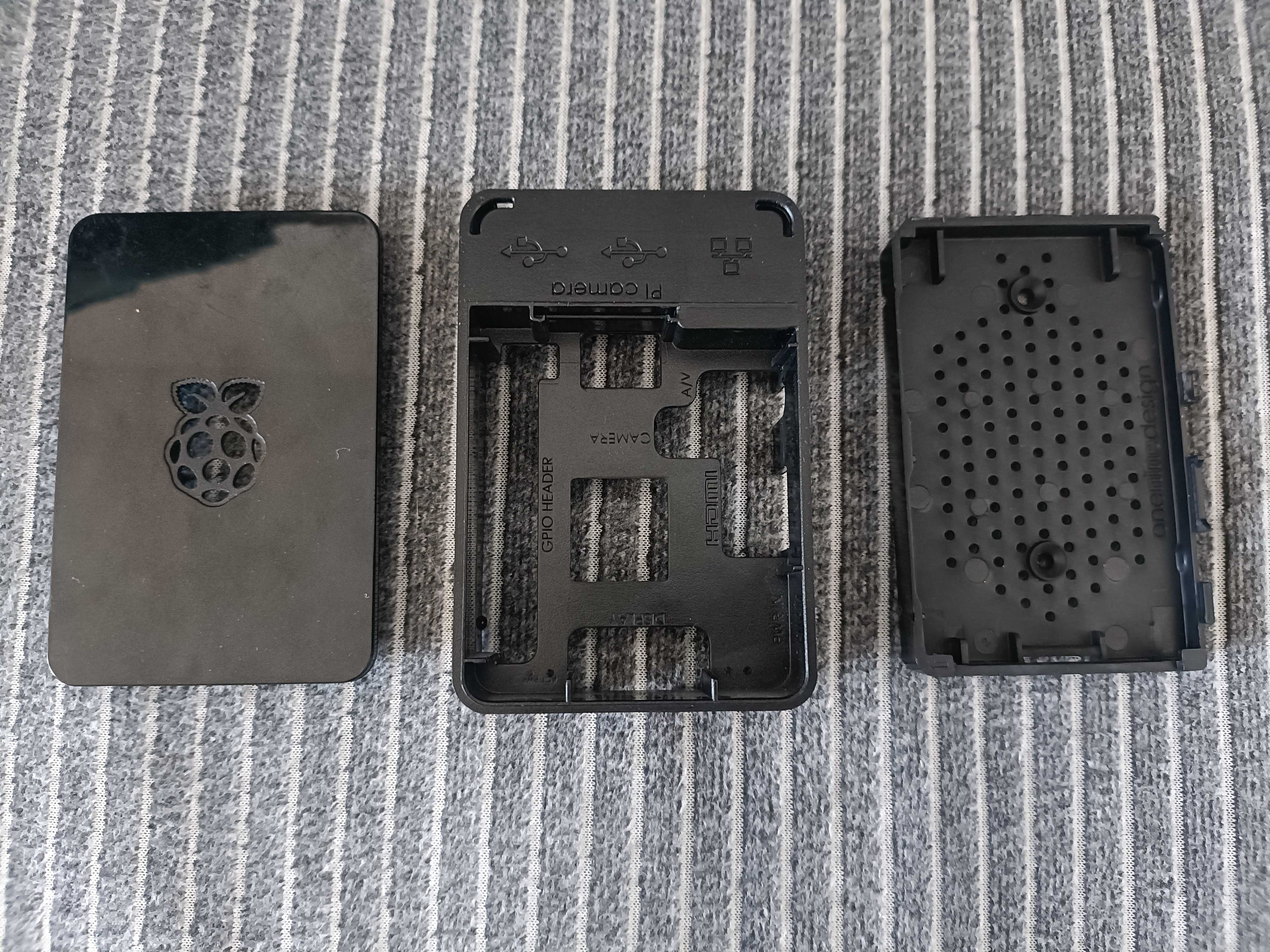 Czarna obudowa do Raspberry Pi 3