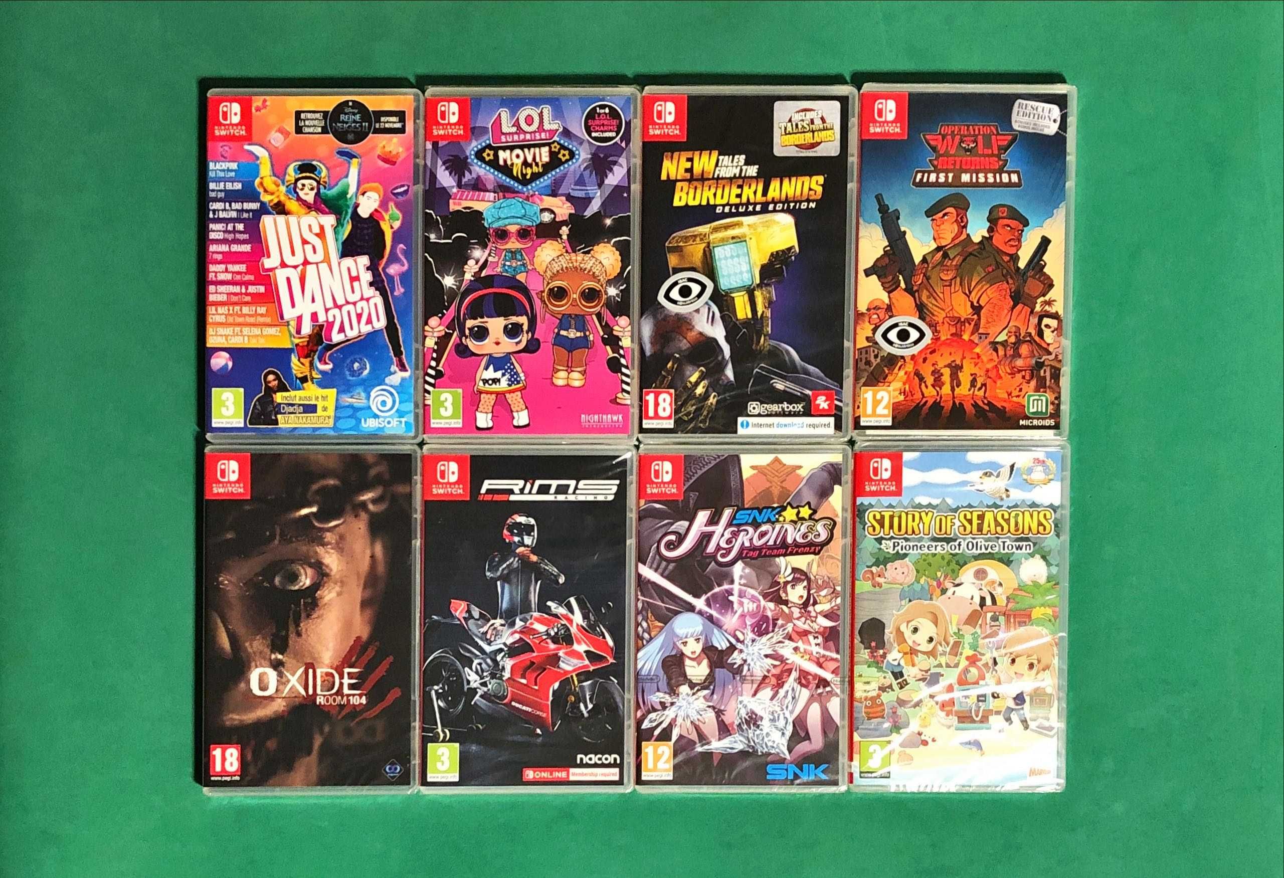 NINTENDO SWITCH SELADO [desde 14€] Bioshock Dance Mario Sonic Zelda