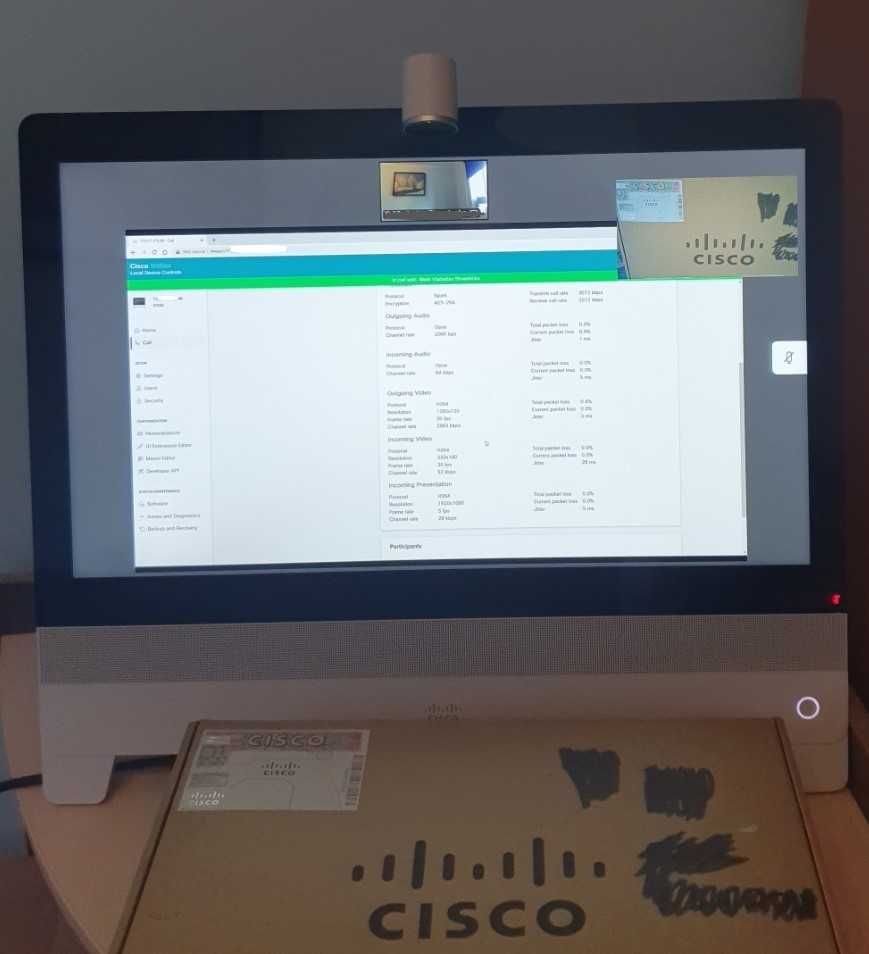 Відеотермінал Cisco Webex DX80 HDMI Монітор 23"