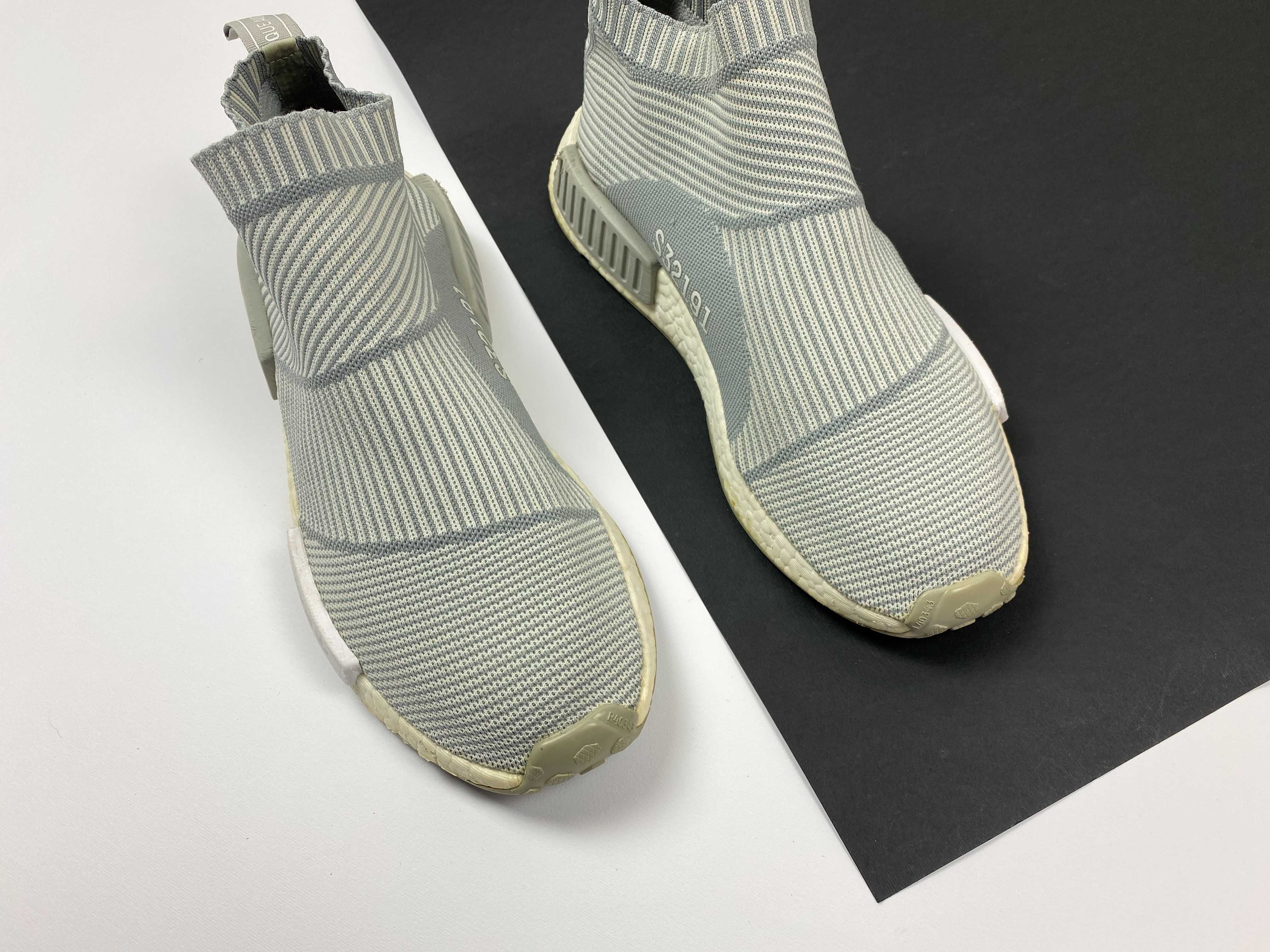 Кроссовки adidas NMD City Sock White Original 43р сетка легкие