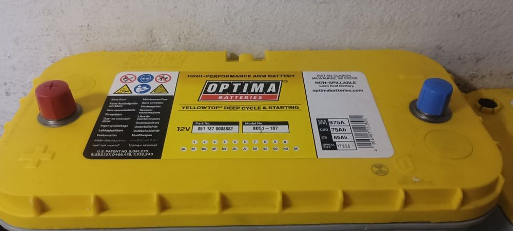 Baterias SOLARES EM AGM ( GEL) 240 AMP