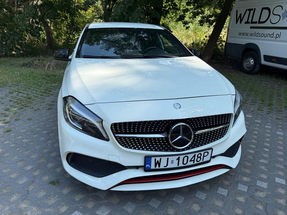 Mercedes-Benz Klasa A A250 4 matic Sport, harman/kardon, fotele AMG recaro, bogata wersja