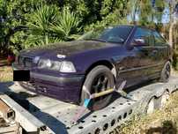 BMW E36 318 tds Compact 1995, BMW 635 CSI 3.5i 1985 Para Peças