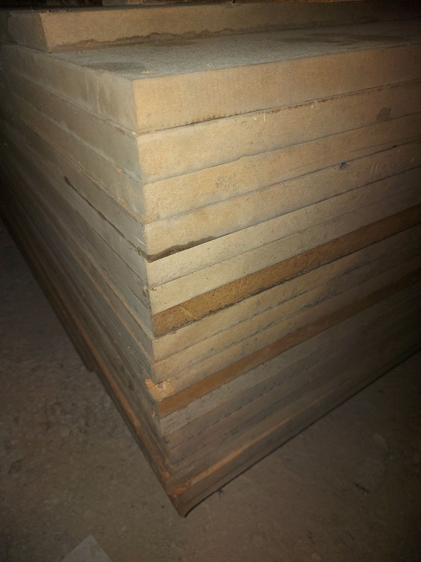 Placas de mdf usadas 25mm espessura