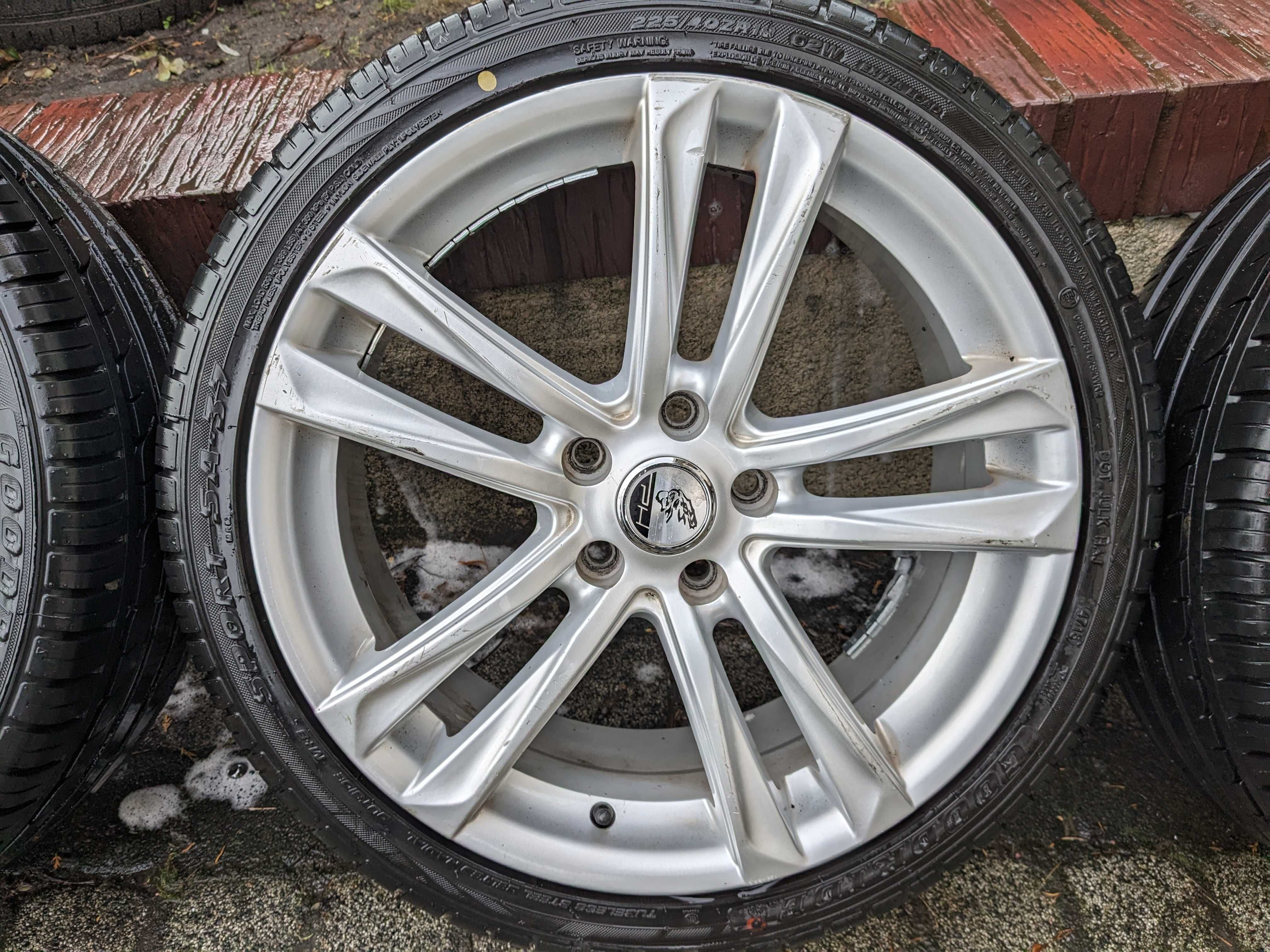 Komplet Felg 18" + Opony letnie 5x112 ET 42 Audi VW Mercedes 18x7.5JJ