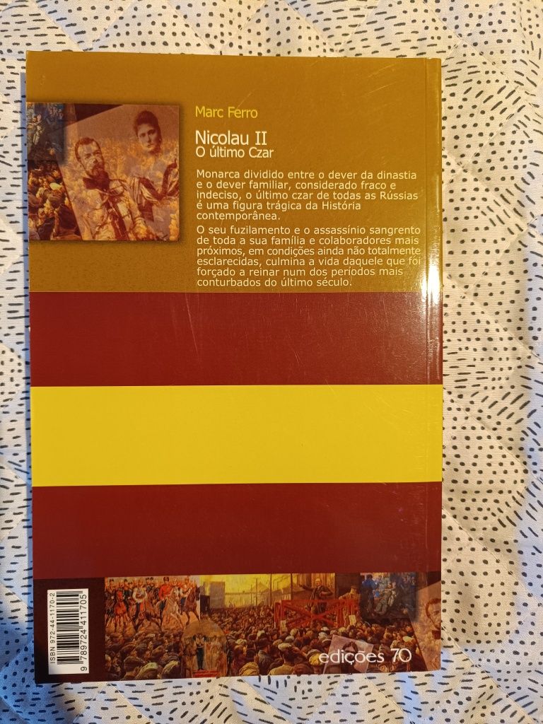 Livro "Nicolau II - O Último Czar", Marc Ferro (portes grátis)