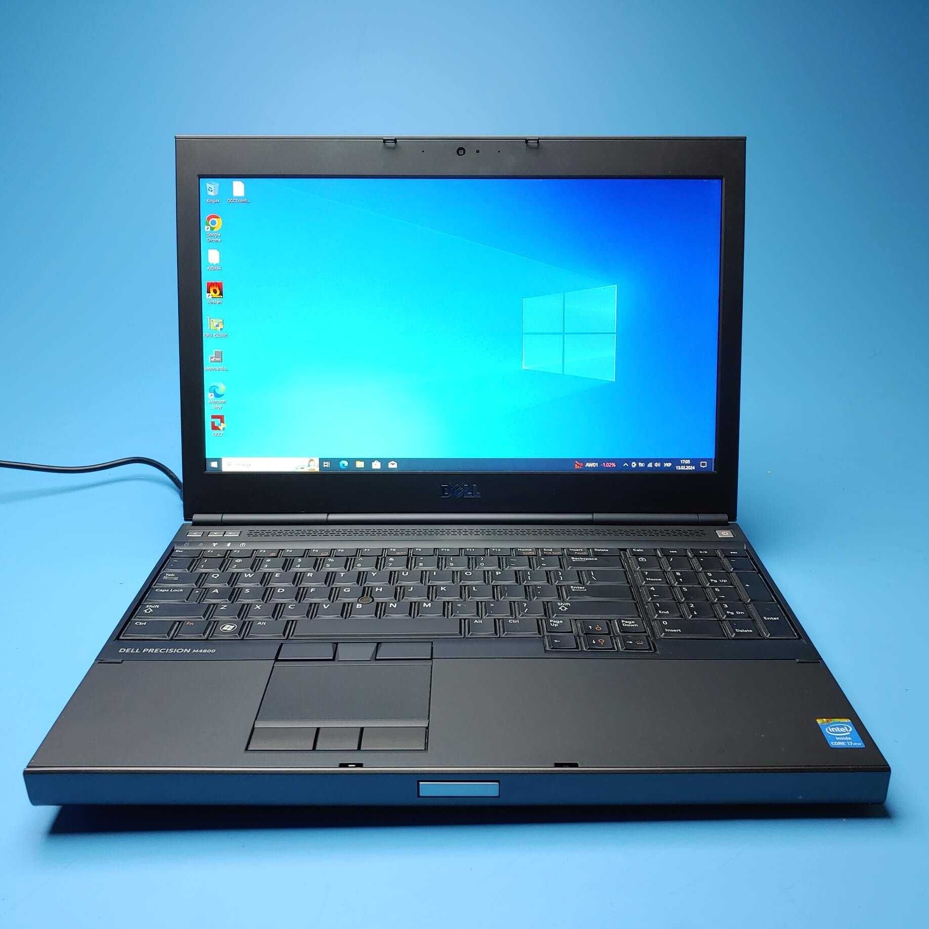 Ноутбук Dell Precision M4800 (i7-4800MQ/8GB/256GB/Quadro K1100M)(7078)