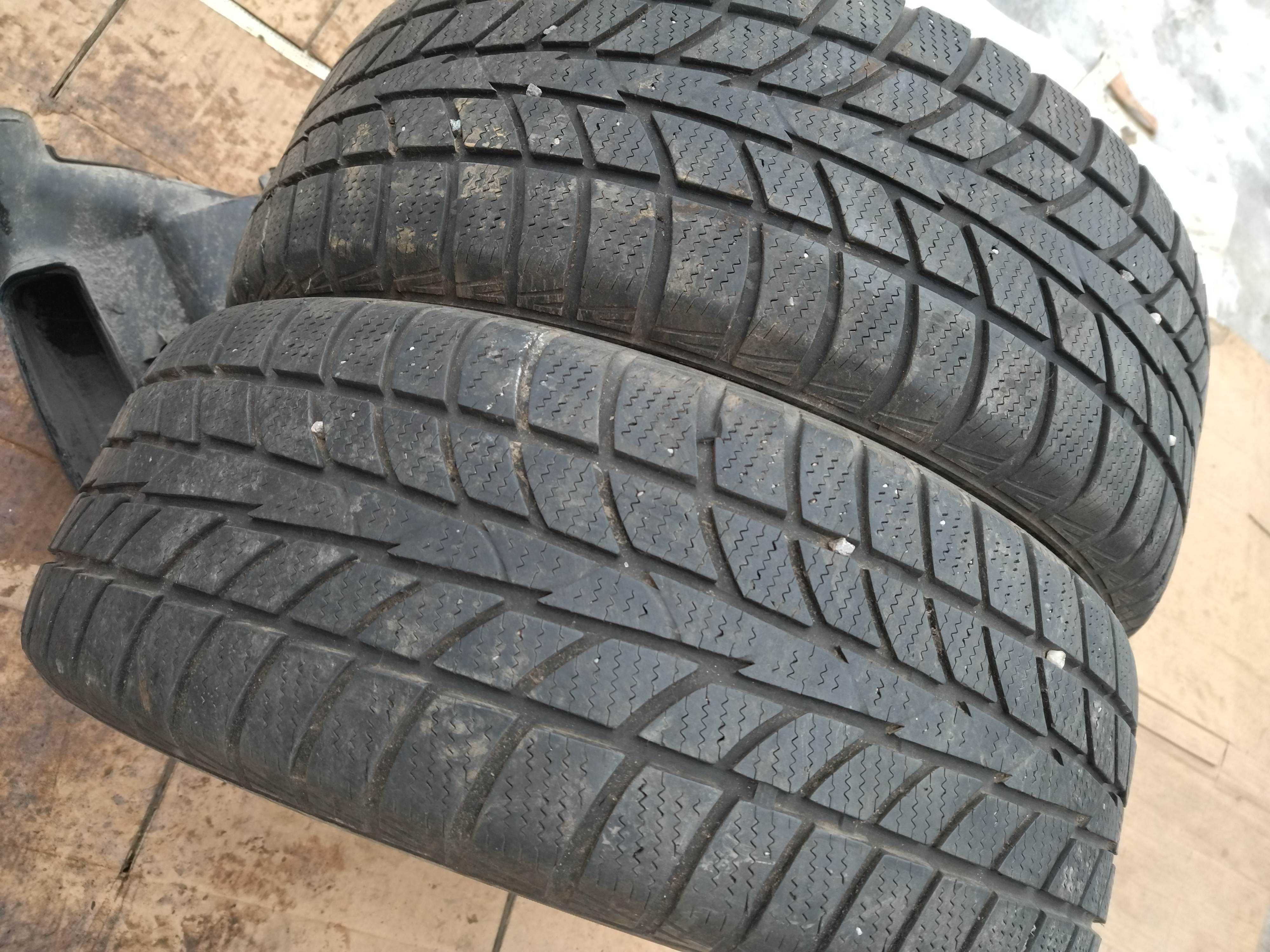 Шини резина колеса Hankook 205/55r16 r16 5,5 mm зима зимние зимові 2шт