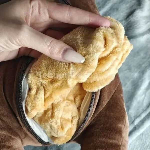 Игрушка-плед мишка 3в1 (57см) розовый