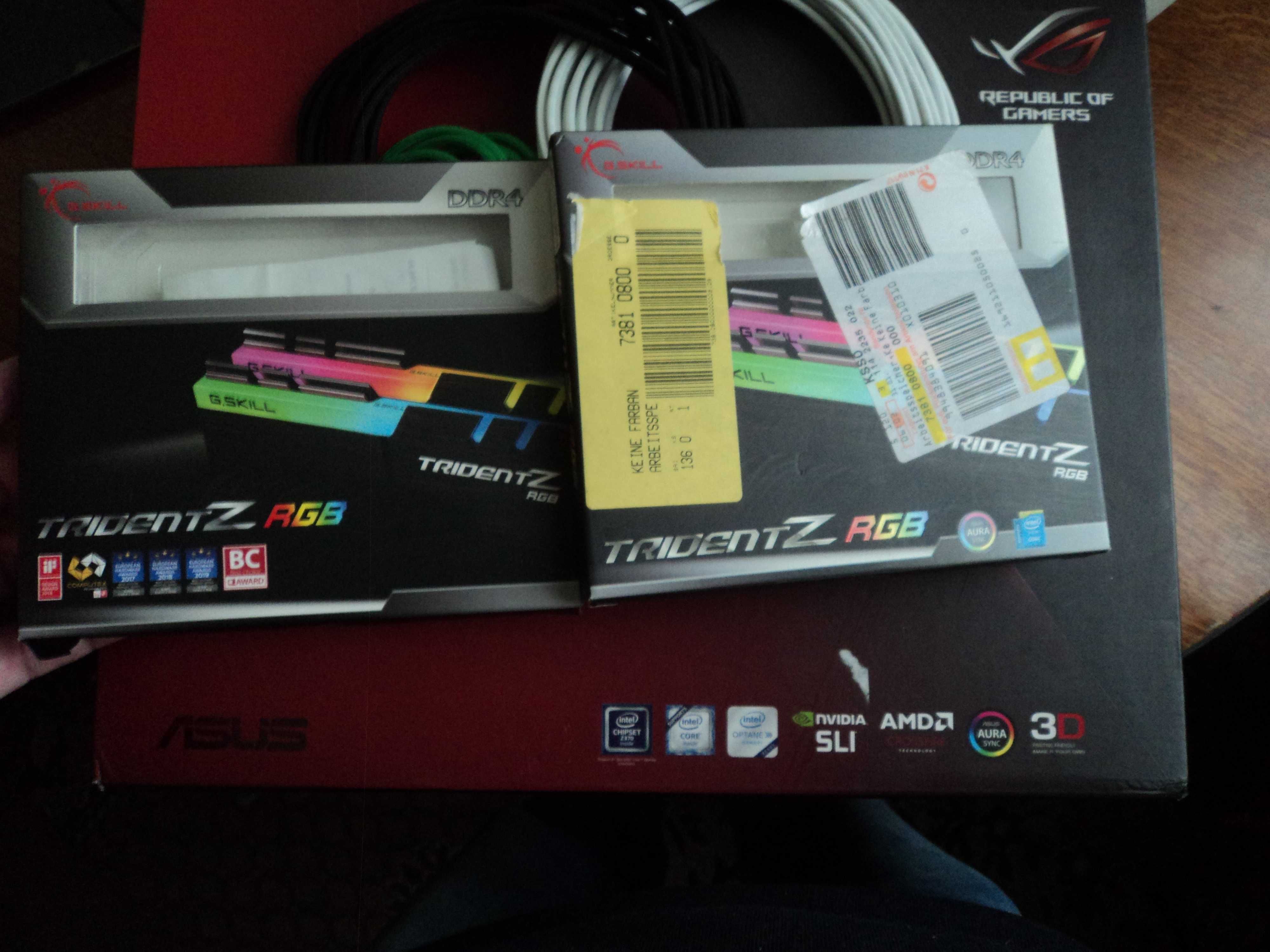 i7 8700k + ROG MAXIMUS X WIFI + 32GB DDR4 3600MHz