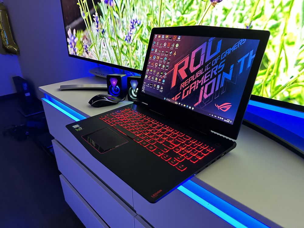 Ноутбук Как Новый Lenovo LEGION 2022г + Комплект Девайсов