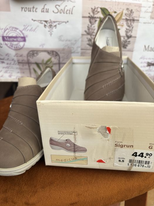 Туфли ортопедические кожаные Medicus