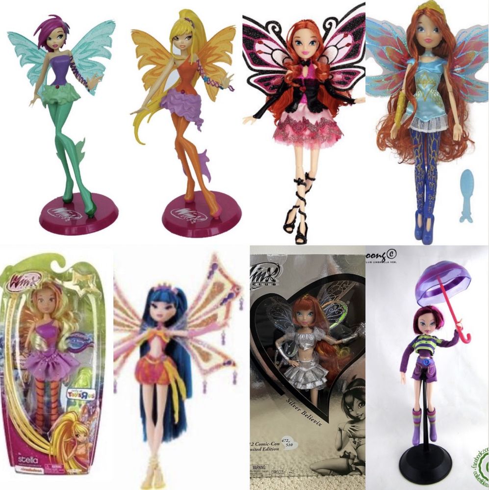 Lalki winx mattel OPIS