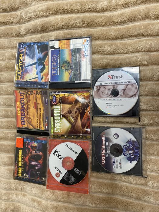 Диски з іграми на ПК