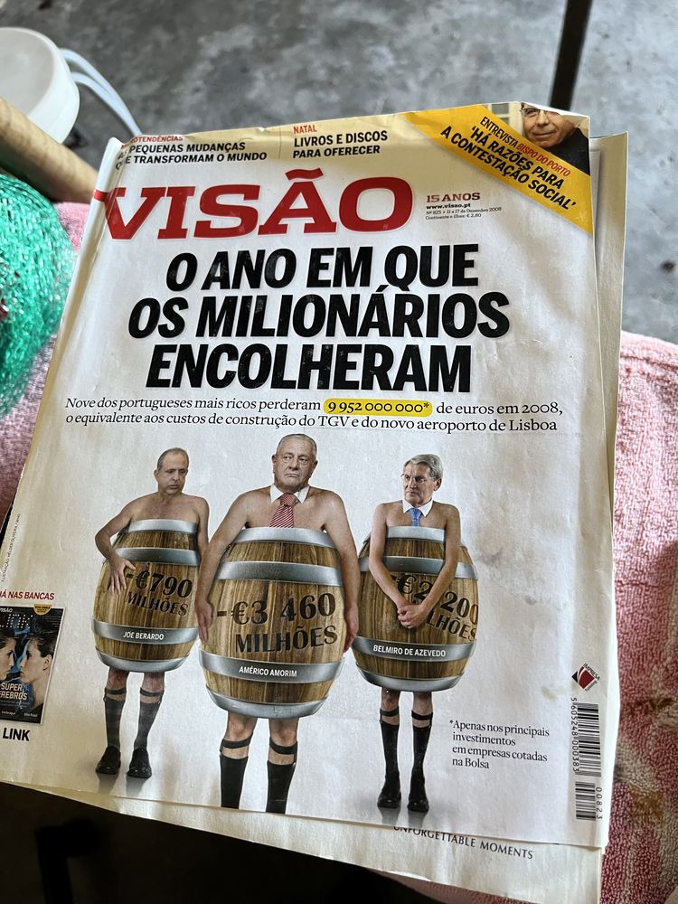 Revistas antigas da Visão