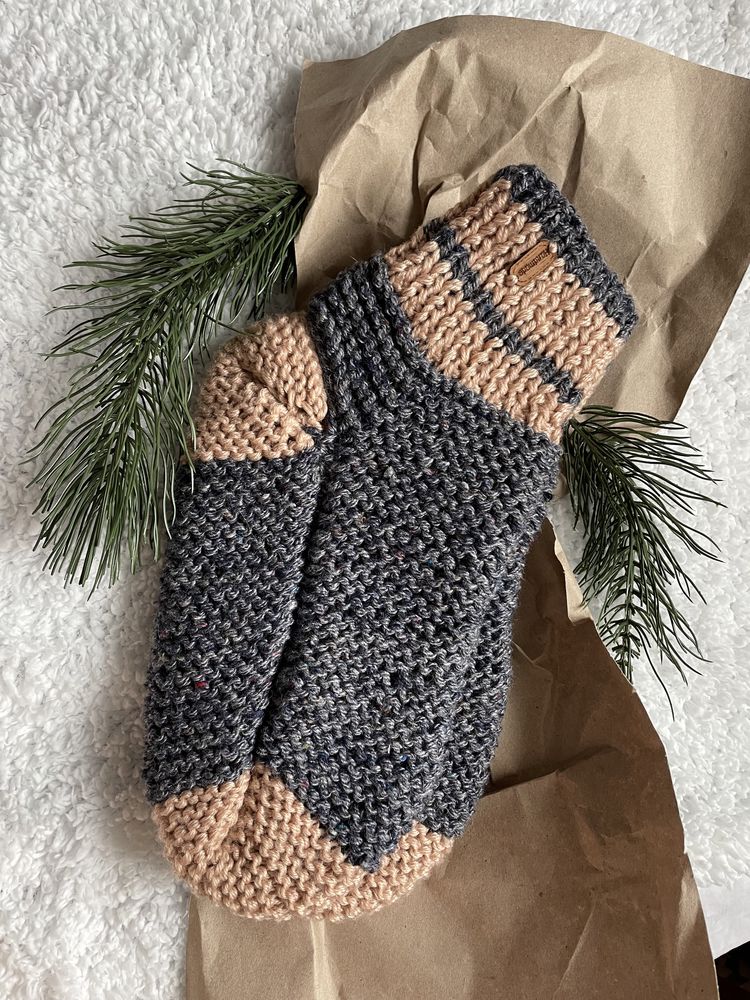Подарунок на новий рік, шкарпетки hand made
