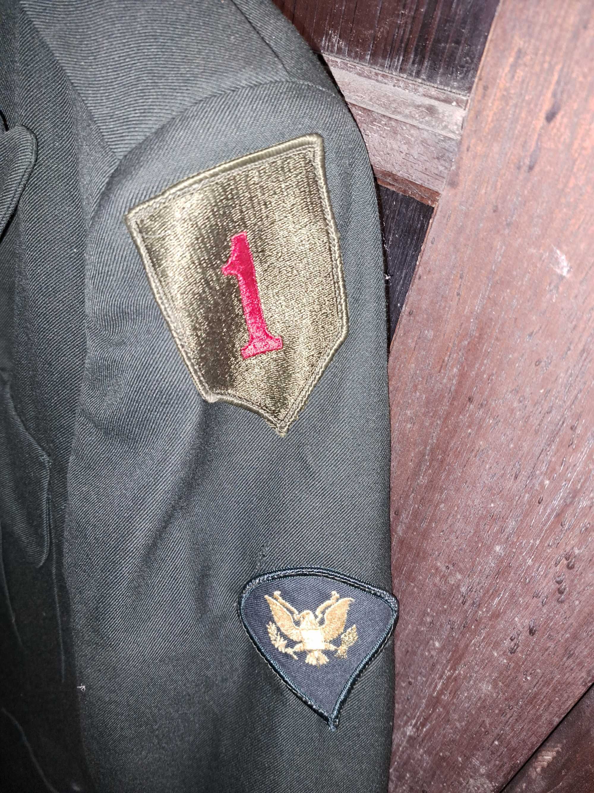 US ARMY do mundur Green Class A Uniform 1st ID BIG RED ONE Warszawa