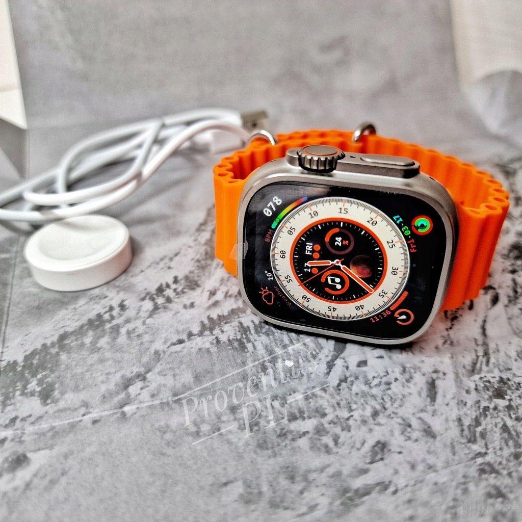 Smartwatch C800 pomarańczowy