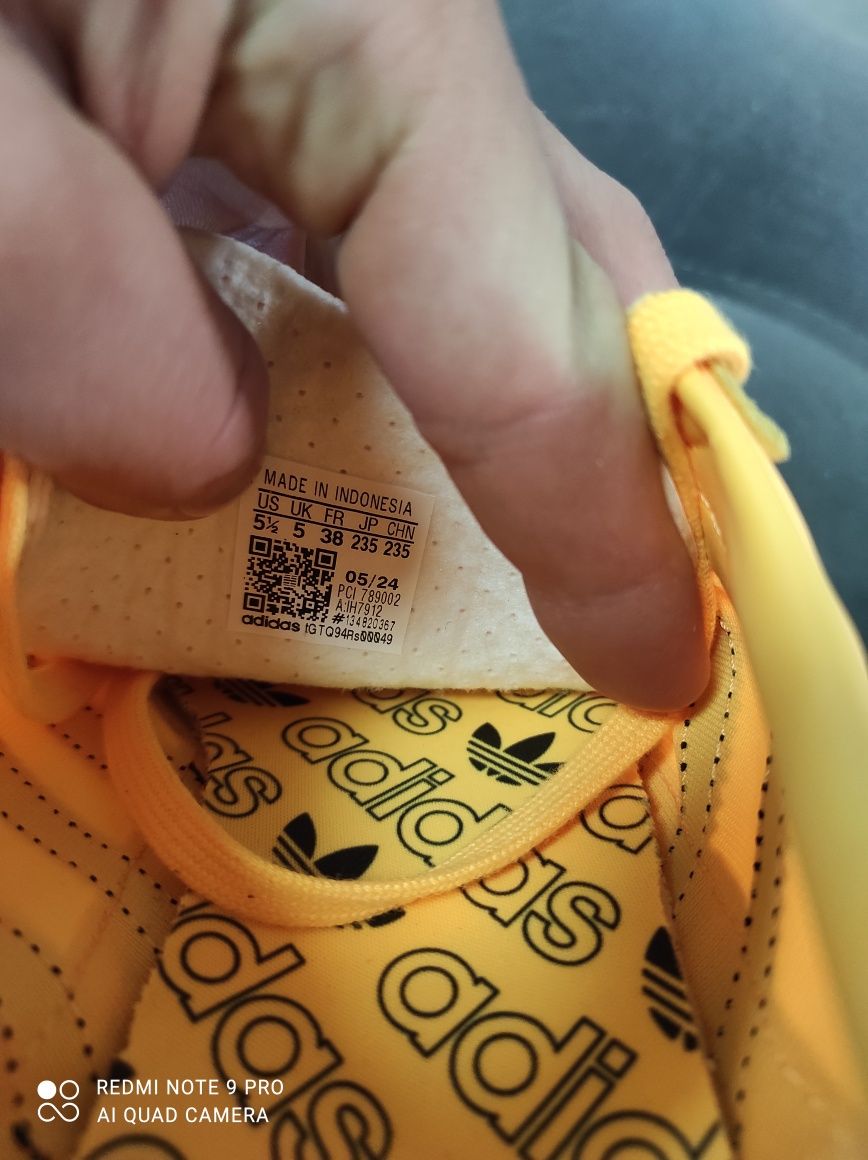 ОРИГІНАЛ 100% Кросівки Adidas Sl Rs 72 Yellow IH7912 38