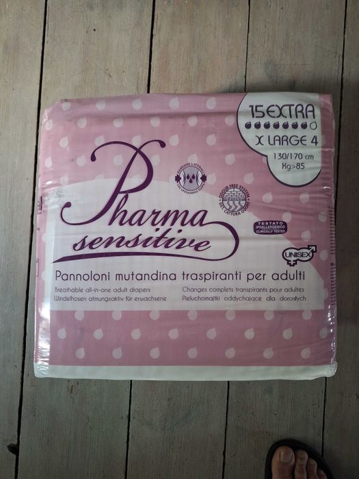 Pieluchomajtki dla dorosłych pharma sensitive