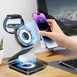 Ładowarka indukcyjna 3w1 do MagSafe na iPhone/AirPods/Watch DORIAN