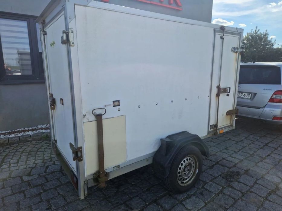 Przyczepka kontenerowa import Niemcy