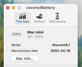 Комп'ютер Apple Mac Mini M1 2020 [RAM 8GB/256GB SSD] - ідеальний стан