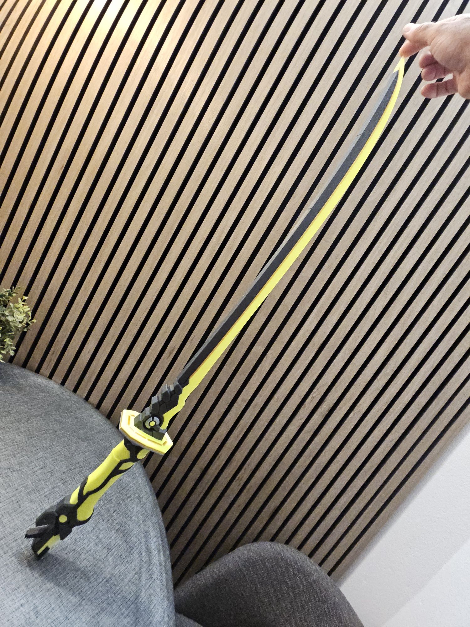 Katana cyberpunk impressão 3d