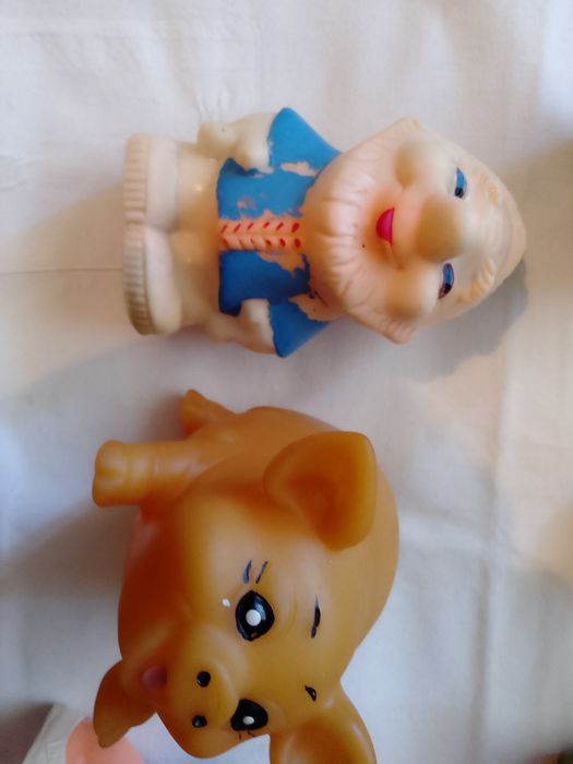 Игрушки из СССР резиновые