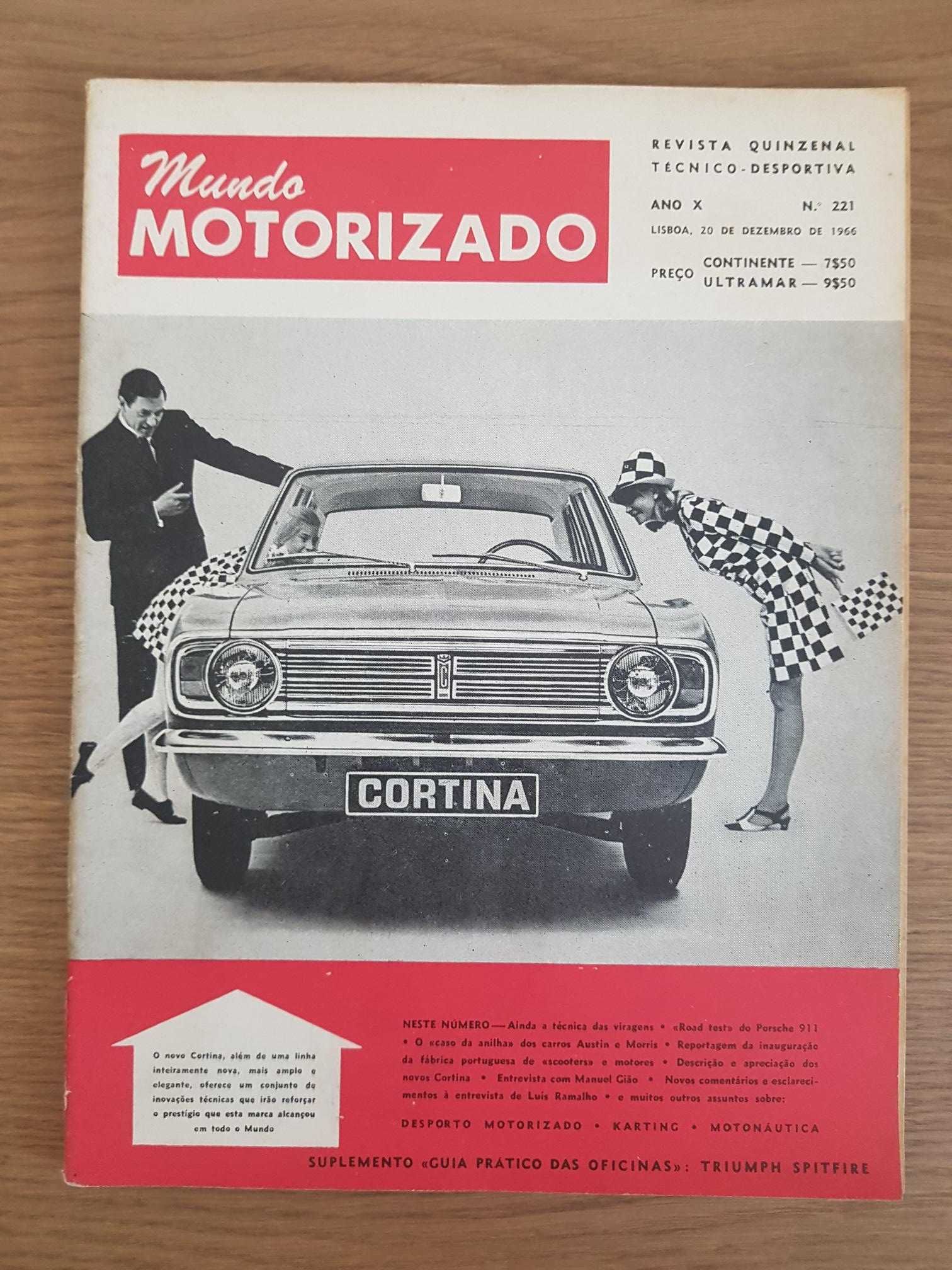 Revista Mundo Motorizado Nº221 (Ano:1966)