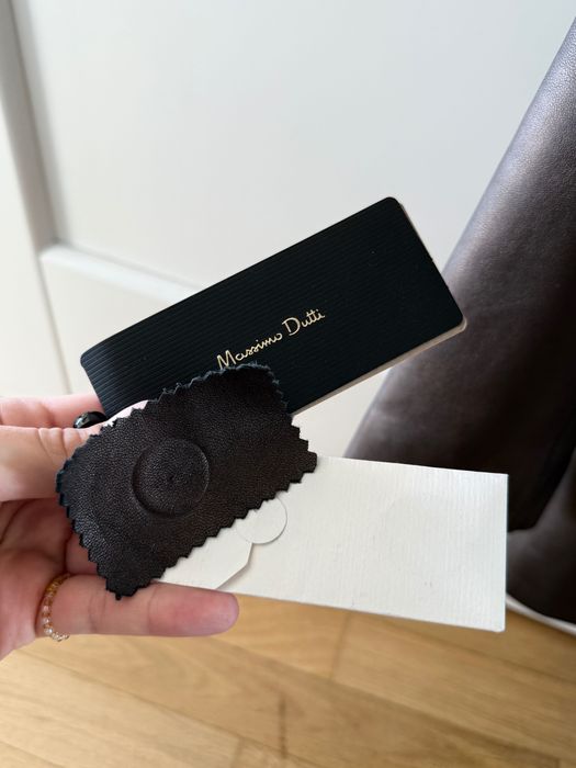 Massimo Dutti шкіряний піджак блейзер