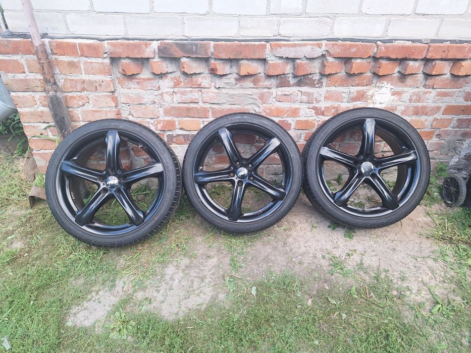 Комплект литих дисків на літній резині R18 225/40, 5/112 + запаска